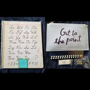 Kate Spade Office or School Bundle Brand New